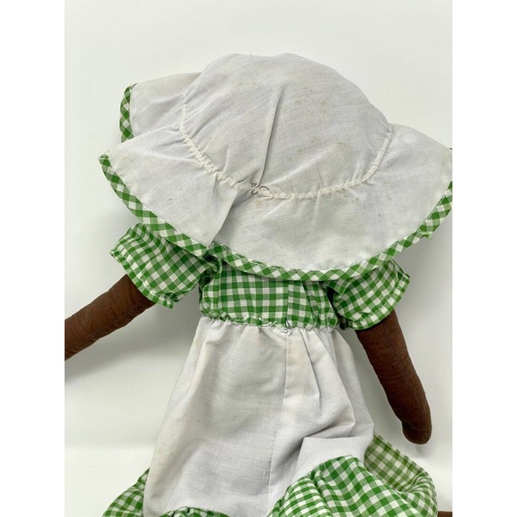 Vintage African American Rag Doll Hand Made - Picture 3 of 3